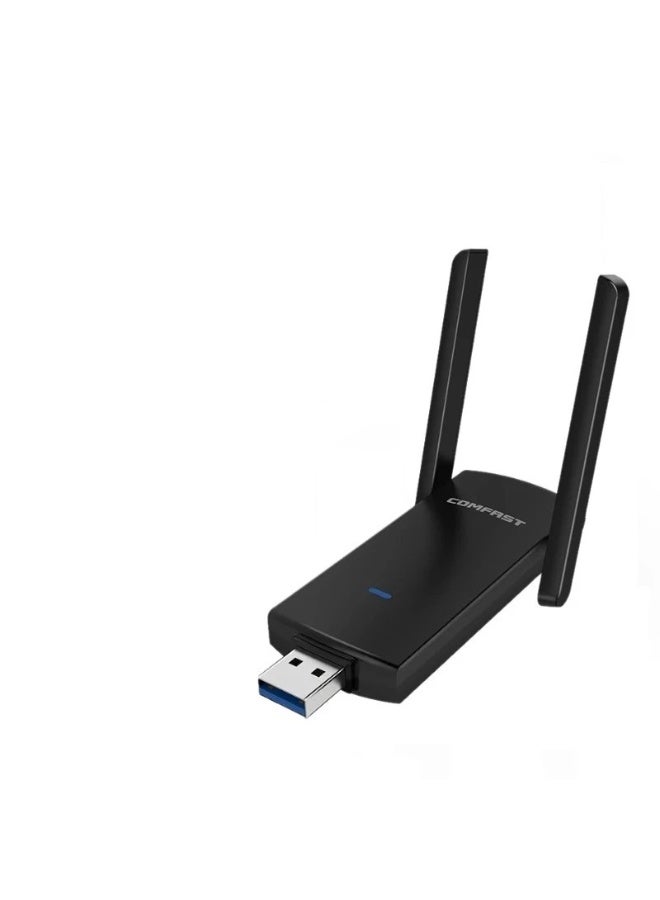 Comfast 1300Mbps Wifi Adapter 5GHZ USB3.0 Dual-Band Wifi Network Wireless Card External Antenna WiFi Receiver Network - Image 1